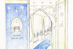 フェスタリア ビジュソフィア ギンザ　エントランスアーチ１