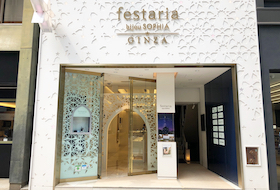 フェスタリア ビジュソフィア ギンザ　エントランスアーチ２